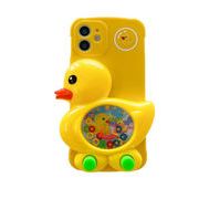 クーポン使用可能  iPhoneケース 携帯電話ケース 可愛い 黄色いアヒル ゲーム機 iPhone11