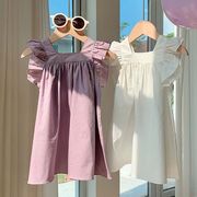【2023夏】韓国風子供服 ベビー服 キッズ 女の子 ノースリーブ ワンピース　