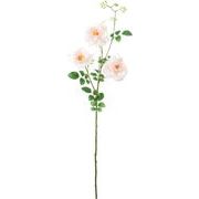 【造花】ロングガーデンローズスプレ－　ホワイトサーモン　ＦＡ　－７４２５ＷＳＡ