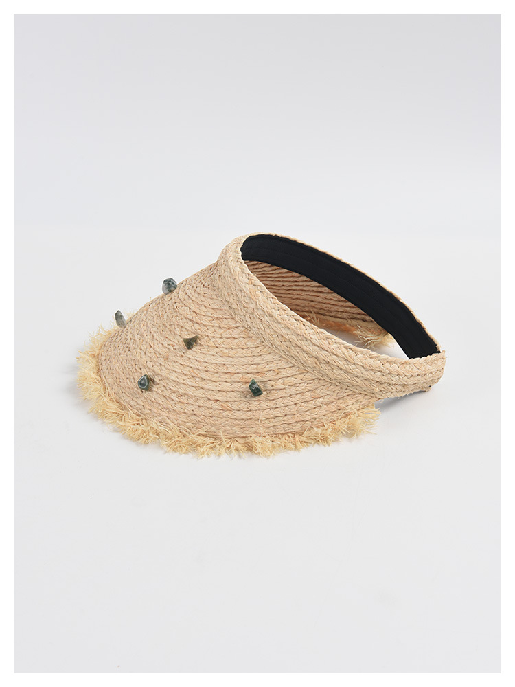 夏のコーデのポイントに  麦わら帽子 夏 紫外線対策 uvカット 小顔対策 レディース サンバイザー