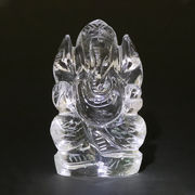 ヒマラヤ水晶 ガネーシャ 彫り物 大 103.1g インド ネパール産 【 一点物 】 天然石 パワーストーン
