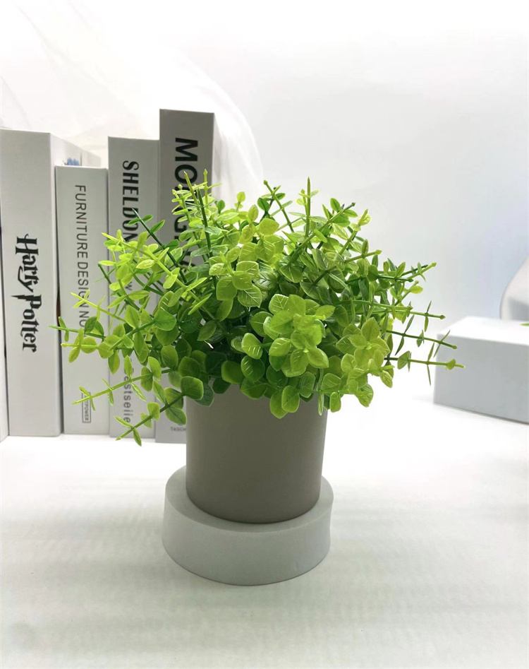 新しいデザイン  模造花 模擬盆栽 小さな盆栽 リビングルーム オフィス装飾 造花 テレビ台
