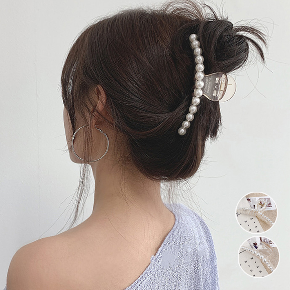 バンスクリップ ヘアクリップ 韓国 可愛い ヘアアクセ ワニクリップ