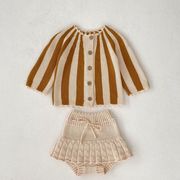 韓国子供服    赤ちゃん    キッズ服     ニット    カーディガン    パンツ