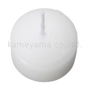 kameyama candle ハッピープール　「 ホワイト 」 125個入り キャンドル