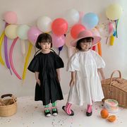【2023夏新作】韓国子供服 ワンピース キッズ 半袖 花柄 子供服 女の子 綿100％ 80-150