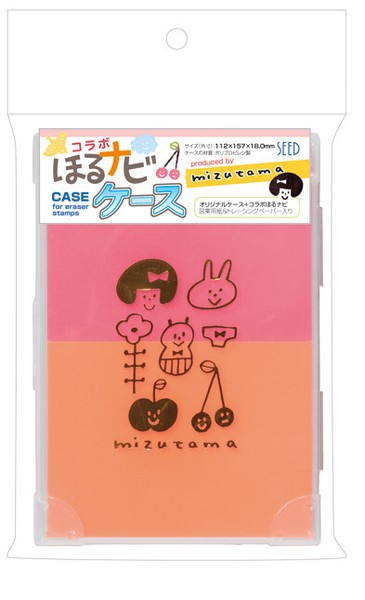 シード 消しゴムはんこ 作家コラボ 工作】ケースほるナビCSK 株式会社