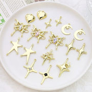 新入荷 デコパーツ チャームDIYアクセサリー  手芸材料 ヘアアクセサリーパーツ