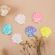 新入荷  デコパーツ 生地 パッチ 刺繍アップリケDIY ヘアアクセサリー 貼り付けパーツ