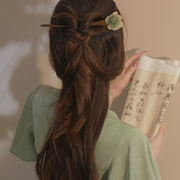 新入荷 簪 かんざし  一本簪  花 髪飾り ヘアピン  DIY素材 手作り ヘアアクセサリーパーツ  手芸材料