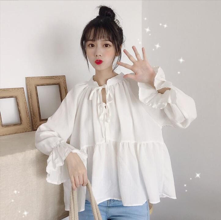 秋新しい    韓国風　 　長袖シャツ， 気質ファッション シャツ★  シャツ★S-3XL