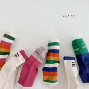 【2023夏】韓国風子供服 ベビー服 キッズ 男女兼用 ベビーソックス　靴下３つセット