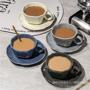 リピーターが多い 水カップ 洗練された 1杯1杯1杯  午後茶器 コーヒーカップ ラテカップ 陶磁器カップ皿
