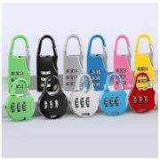 防犯グッズ　数字合わせ式 ミニ錠前  頑丈でコンパクト、使いやすいスタンダードなダイヤル錠