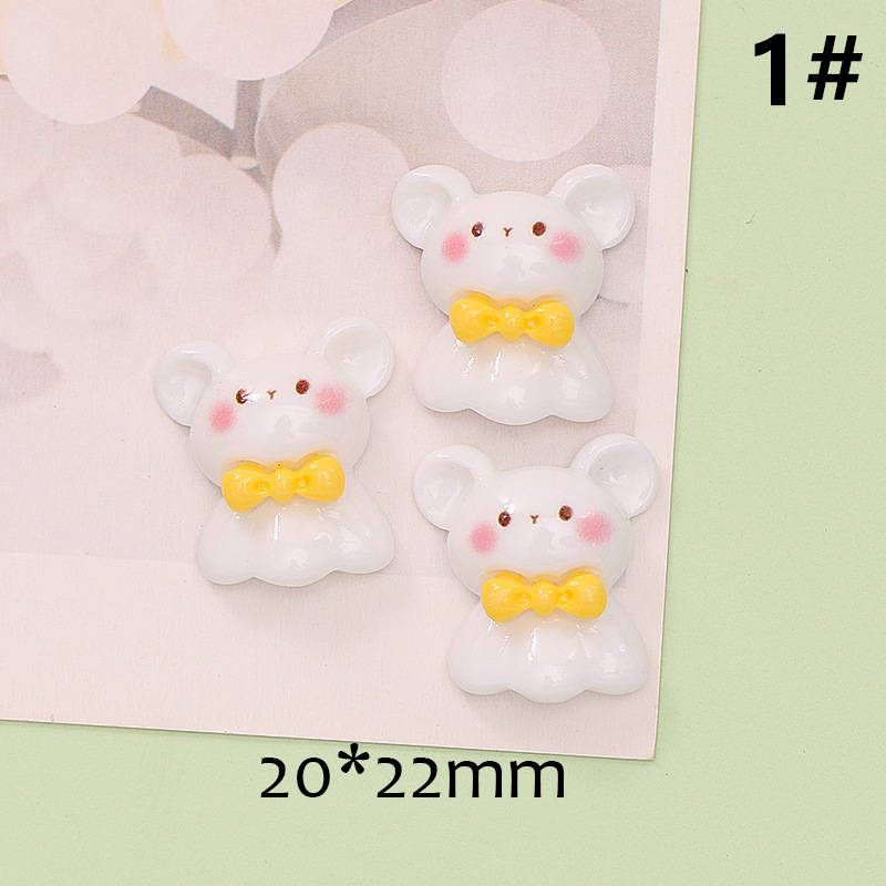 ハムスター 大人気デコパーツ 髪飾り DIY素材 ハンドメイド 貼り