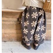 2023新作韓国子供服 ズボン  ロングパンツ  キッズ服 花柄　可愛い   ズボン 80-130cm 2色