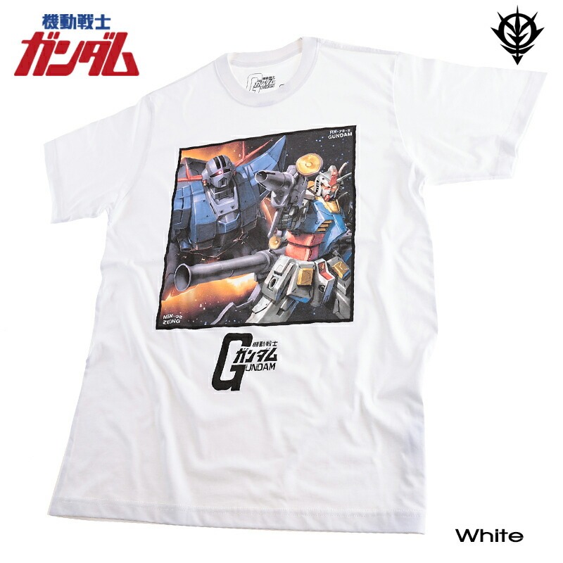 機動戦士ガンダム Tシャツ GUNDAM ジオング ジオン軍 モビルスーツ