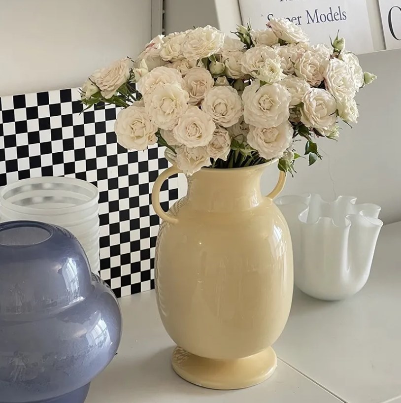 セラミック    花瓶    インテリア    ins風     撮影道具    装飾
