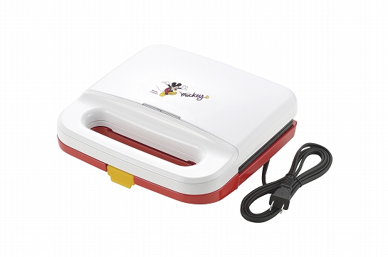 【代引不可】Disney ミッキーマウス ホットサンドメーカー・ダブル MM-210 キッチン家電