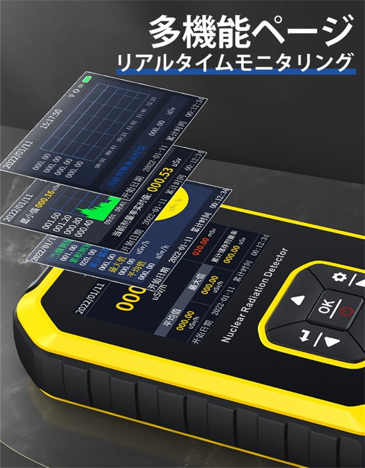 Smart Lab  放射線測定器 ガイガーカウンター Amazon | Hanchen ガイガーカウンター 放射線測定器 【核放射線検出器