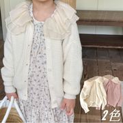 INS秋冬 韓国風子供服 ベビー服 ニット 女の子 アウター 長袖 セーター カーディガン コート
