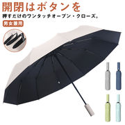 折りたたみ傘 自動開閉 大きい 12本骨 メンズ レディース 晴雨兼用 軽量 UVカット