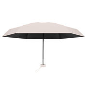 サンシェード サニーアンブレラ ギフト傘 広告傘 印刷可能なロゴ ブラックプラスチック傘 6つ折り傘