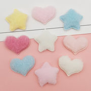 デコパーツ　生地　刺繍アプリッケ　手芸DIY アクセサリー材料　貼り付けパーツ
