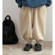 秋新作  韓国風子供服    ズボン  パンツ  ボトムス  男女兼用  カジュアル  2色