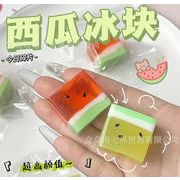 ミニ スイカ スクイーズ   スクイーズおもちゃ 模型グッズストレス解消玩具 スクイーズ玩具 撮影道具