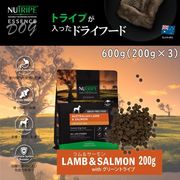 ニュートライプ　ＧＦドライ　ドッグ　ラム＆サーモン　ｗｉｔｈ　グリーントライプ NUT3510-3
