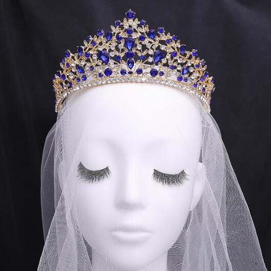 お目立ち度満点!感謝祭 ヘアアクセサリー/ヘアバンド 結婚式の写真 ラインストーンの王冠 花嫁クラウン
