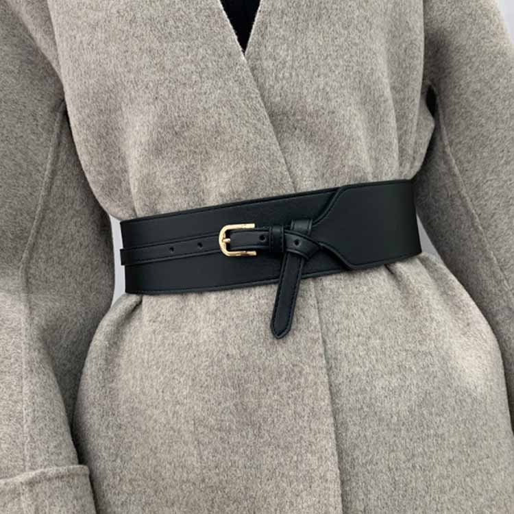 ZARA レザーサッシュベルト 割引購入 - 小物