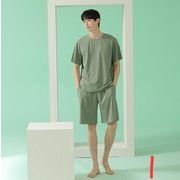 パジャマ  メンズ   半袖   パジャマ  韓国風  ルームウェア  部屋着  ファッション 人気