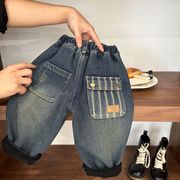 キッズ服     韓国風子供服    ズボン    ワイドパンツ    赤ちゃん    ジーンズ