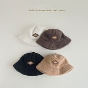 ★Kids Hat★　子供帽子　秋冬　ファーバケットハット　男女兼用　ベビー帽子　韓国キッズファッション