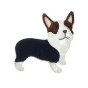 ファッション アクリル コーギー ブローチ かわいい犬のブローチ アクセサリー
