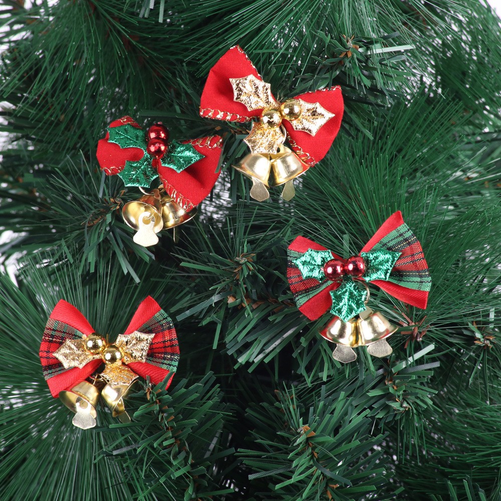 人気商品 サンタクロース クリスマス用品 蝶結び  店のウィンドウ  クリスマスツリーストラップ