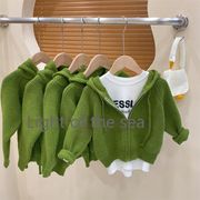 2023新作 韓国子供服 ファーベスト トップス  コート 長袖の上着 女の子  90-140CM 4色
