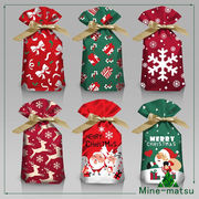 Christmas限定 ヘラジカ 雪の華 紙袋 ラッピング ラッピング袋 クリスマス用品 プレゼント