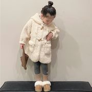 【秋新作】韓国風子供服 ベビー服 キッズ 男女兼用 アウター ダッフルコート ジャケット