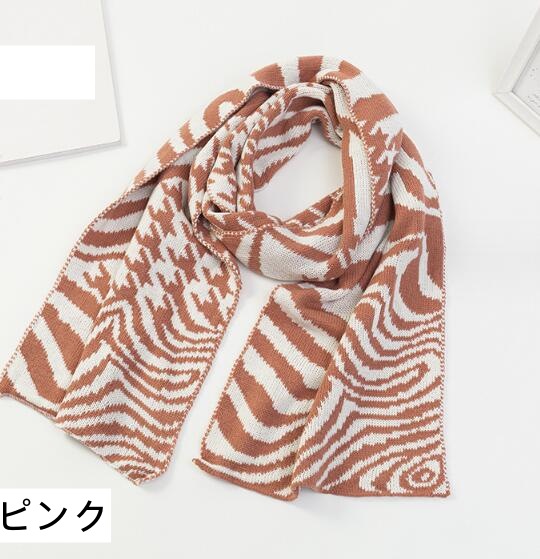 seyto セイト ニット マフラー オレンジ 定価1.6万 完売品‼️ 生活雑貨 『カラーアクセントニットマフラー オレンジ ST-392808