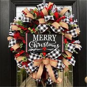 クリスマスリース クリスマス飾り 30cm 38cm オーナメント リース ドア 玄関 庭園 部屋 壁飾り ガーランド
