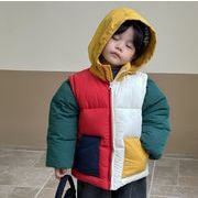 冬新作　韓国風子供服     コート   ダウンコート  暖かい服    ベスト  袖は取り外し可能