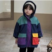 冬新作　韓国風子供服  裹起毛   コート  ジャケット  トップス  長袖  男女兼用