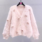 【大人気商品】レーディス・おしゃれ・セーター ・ニット・ショート丈のコート・3色