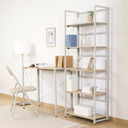 折りたたみシェルフ アロン5段 NA