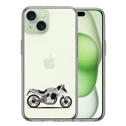 iPhone15 側面ソフト 背面ハード ハイブリッド クリア ケース バイク スーパースポーツ タイプ