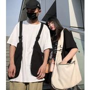 韓国ファッション カバン ショルダーバッグ  レディース メンズ 両用 カバンとして使える  収納便利