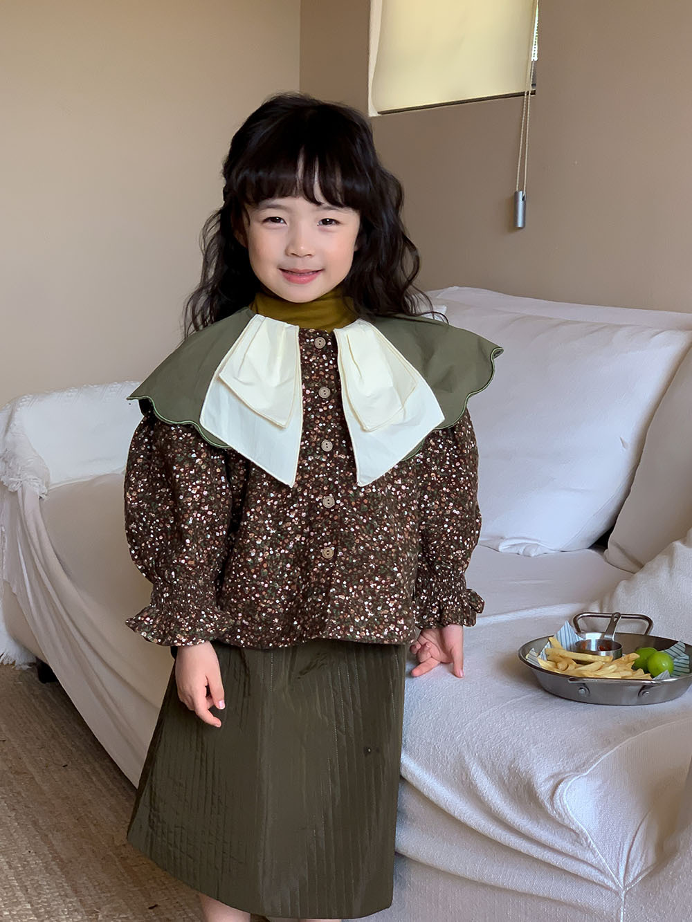 2023秋冬新作 韓国子供服 ベビー服 キッズ服 長袖 シャツ トップス